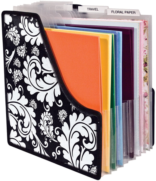 Storage Studios Projections Expandable Paper Holder-13.5"X14.25"X1", Expands To 9"