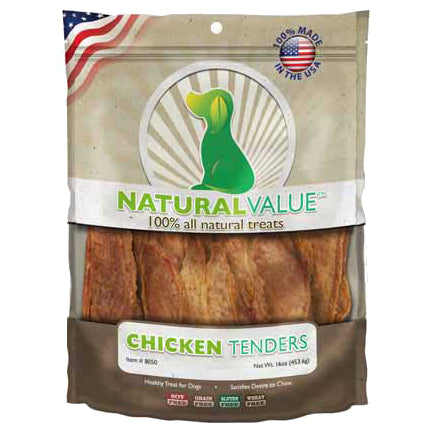 Natural Value Treats 16oz-Chicken Tenders