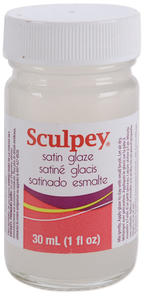 Sculpey Glaze 1oz-Satin