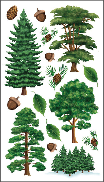 Sticko Stickers-Majestic Trees