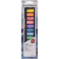 Watercolor Painting Set W/Tin-