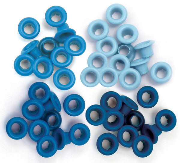 Eyelets Standard 60/Pkg-Blue