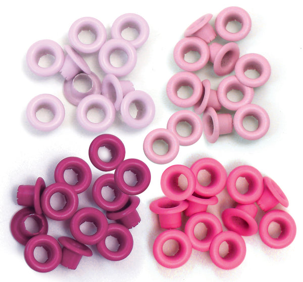 Eyelets Standard 60/Pkg-Pink
