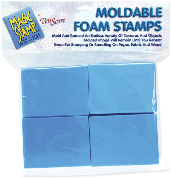 Magic Stamp Moldable Foam Stamps 8/Pkg-Blocks