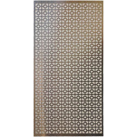 Aluminum Metal Sheet 12"X24"-Chain Link
