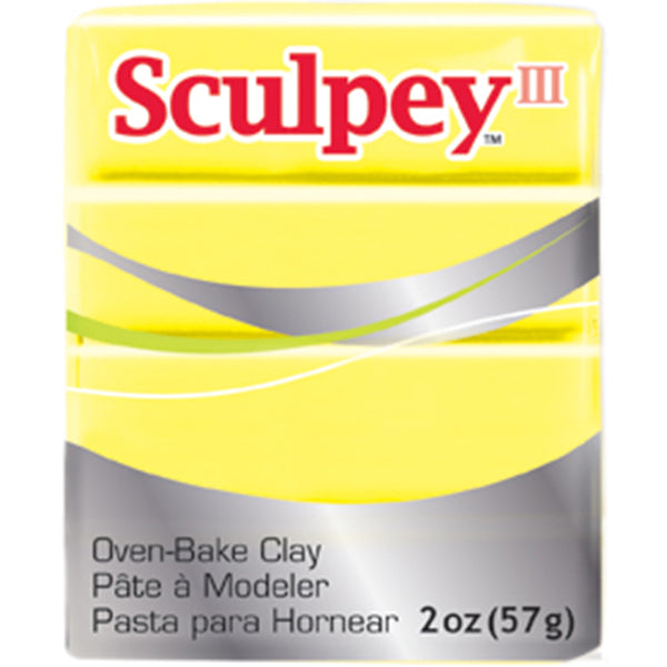 Sculpey III Polymer Clay 2oz-Lemonade