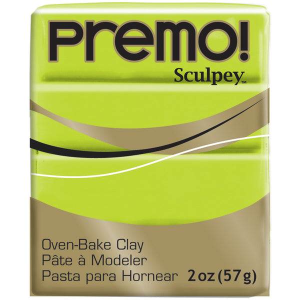 Premo Sculpey Polymer Clay 2oz-Wasabi