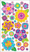 Sticko Stickers-Blooming Color