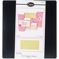 Sizzix Bigz Big Shot Pro Die 12"X12.75"-Tri-Shutter Card