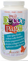 Americana Decou-Page Glue-16oz Matte