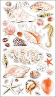 Sticko Stickers-Seashells & Sand