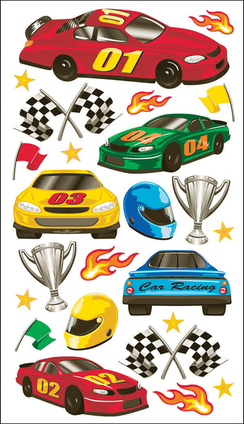 Sticko Stickers-Race Cars