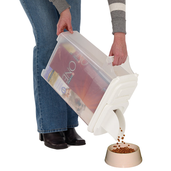 Buddeez 16qt "Bag-In" Pet Food Dispenser -Holds Up To 12lbs-