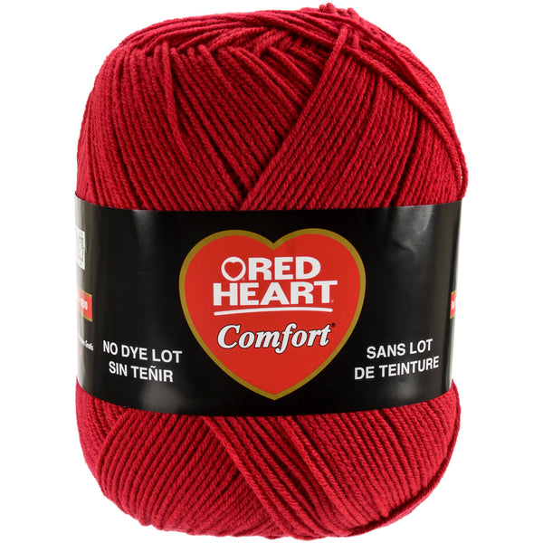 Red Heart Comfort Yarn-Cardinal Red