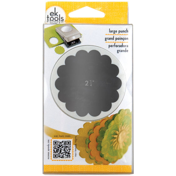 Large Punch-Scallop Circle 2.25"