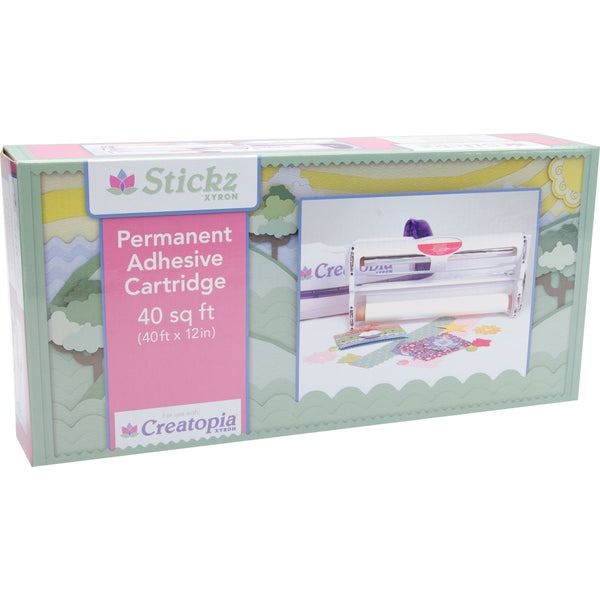 Creatopia Stickz Adhesive Cartridge 40'-Permanent