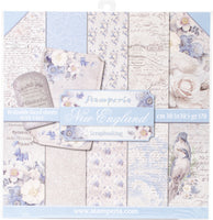 Stamperia Double-Sided Paper Pad 12"X12" 10/Pkg-Old England, 10 Designs/1 Each