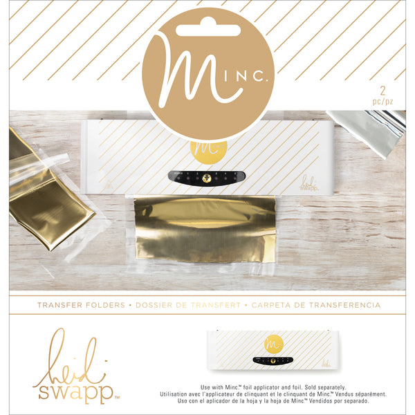 Minc Foil Transfer Folders 2/Pkg-6"X6"