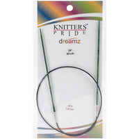 Dreamz Fixed Circular Needles 24"-Size 0/2mm