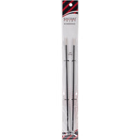 Karbonz Single Pointed Needles 10"-Size 3/3.25mm