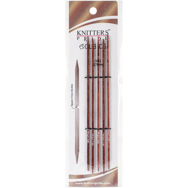 Cubics Double Pointed Needles 6"-Size 2/2.75mm