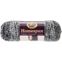 Homespun Yarn-Midnight Stripes