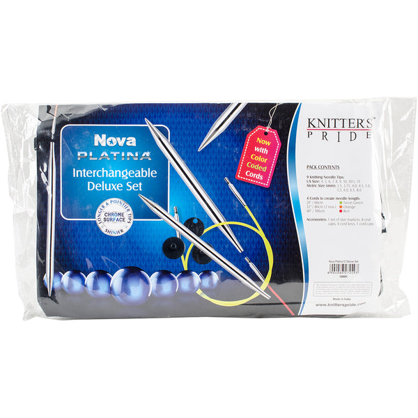 Nova Platina Deluxe Interchangeable Needles Set-