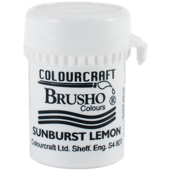Brusho Crystal Colour 15g-Sunburst Lemon