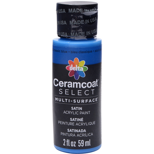 Ceramcoat Select Multi-Surface Paint 2oz-Classic Blue