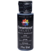 Ceramcoat Select Multi-Surface Paint 2oz-Black