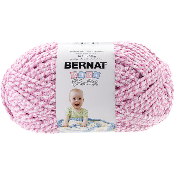 Baby Blanket Twists Big Ball Yarn-Pink Twist