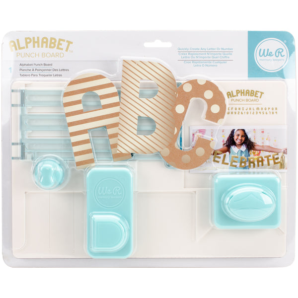 Alphabet Punch Board-