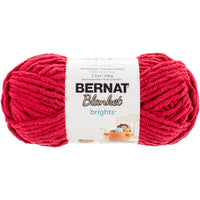 Bernat Blanket Brights Yarn-Race Car Red