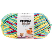 Bernat Blanket Brights Big Ball Yarn-Rainbow Shine Variegated
