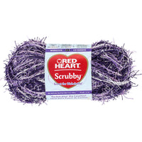 Red Heart Scrubby Yarn-Jelly