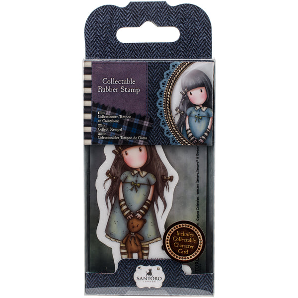 Santoro Rubber Stamps-No. 4, Forget Me Not