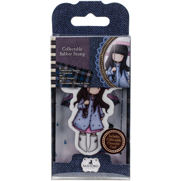 Santoro Rubber Stamps-No. 16, Puddles Of Love