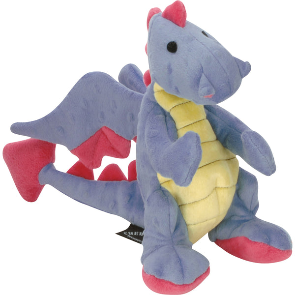 goDog Dragons with Chew Guard Large-Periwinkle